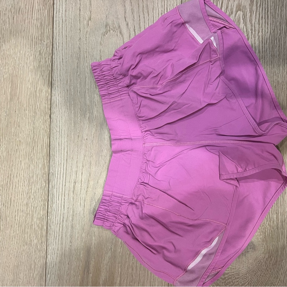 lululemon athletica Pink hotty hot shorts